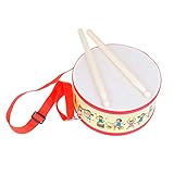 Marching Drum Set Musical Band Drum Children Percussion Musical Instrument With Adjustable Strap And Wooden Sticks for Christmas Birthday