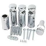 Companyblue Brackets for Heated Towel Rail Radiators curved or flat universal