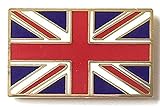 Union Jack Oblong Quality Enamel Lapel Pin Badge T923