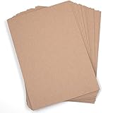 House of Card & Paper Brown Kraft Card 280gsm A4 x 50 Sheets