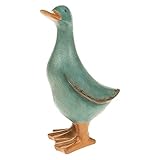 David's Aqua Duck Medium Ornament