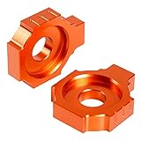 Motorcycle Rear Axle Spindle Chain Adjuster Blocks Tensioner for KTM 125 200 390 Duke 2011-2018 RC125 RC200 RC390 2014-2018