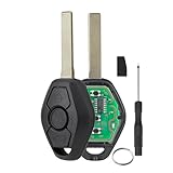 EWS System For BMW E53 Key Car Remote Key For BMW E46 Remote BMW E39 E83 E53 E85 E86 X3 X5 Z4 3 5 Series E46 Key Fob 433MHZ with ID44 PCF7935 Chip HU92 Blade BMW EWS Key
