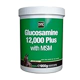 NAF Glucosamine 12,000 Plus with MSM – 900g Joint Support Supplement for Horses – High-Strength Glucosamine Sulphate & MSM – Supports Mobility, Flexibility & Connective Tissue Health