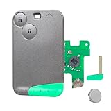 433MHZ 2 Buttons Renault Espace Laguna 2 Vel-Satis Key Card PCF7947 Chip with Uncut Blade