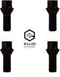 ELLIS B175B M14 x 1.25, 28mm Thread, Tapered Wheel Bolts Compatible With Mini, BMW & More (4)