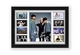Biffy Clyro Signed Poster Print - Limited Edition Autograph Fan Gift – Collectible Memorabilia Merchandise (Unframed A4 (30x21cm))
