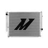 Mishimoto MMRAD-E36-92 Performance Aluminium Radiator Compatible With BMW E36 3-Series 1992-1999 Silver