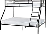 Seconique Tandi Triple Sleeper Bunk Bed in Black