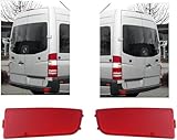Rear Bumper Right & Left Side Reflectors FOR MERCEDES SPRINTER W906, VW CRAFTER (2006 Onwards) 906826040, 9068260140, 2E0945106A, 2E0945105A