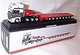 oxford haulage red scania topline nooteboom low loader smiths heavy haulage lorry 1:76 scale diecast model