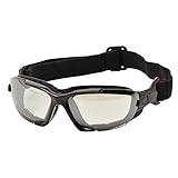 Portwest PW11 Levo 2 in 1 Safety Glasses / Goggles - Clear
