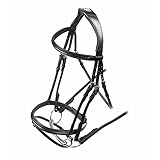 Shires Velociti Padded Raised Flash Bridle: Black: Full