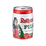 Rothaus Pils 5L Mini Keg – 5.1% ABV German Pilsner Beer From the Black Forest
