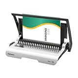 Fellowes Star+ Binding Machine with Storage Tray - 15 Sheet Punch Capacity for A4 Documents - Manual Comb Binding Machine - 150 Sheet Binding Capacity - Ideal for Home or Small Office