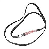 X AUTOHAUX Car Alternator Power Water Pump V-Ribbed Serpentine Belt 6PK2401 0019931896 for Mercedes-Benz C280 2006-2007