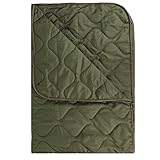 Tongcamo Poncho Liner Military Woobie Outdoor Camping Woobie Blanket for Travel, Beach, Grass, Picnic, Car Emergency, Outdoor, Survival