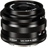 Voigtlander Nokton 23mm f/1.2 Aspherical Lens for Fujifilm X, Black
