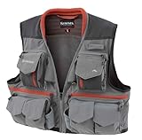 Simms Unisex's Guide Vest, Steel, M
