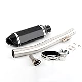 For Suzuki GSF600 Bandit 1995-2006 GSF1200 Bandit 1996-2005 2006 GSF 600 1200 Motorcycle Exhaust Muffler Middle + Link Pipe (C)