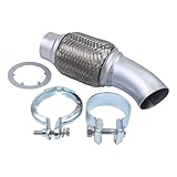 HouYeen Exhaust DPF Flexible Pipe Repair Kit for B-M-W 1 3 5 Series E81 E82 E87 E88 E90 E91 E92 E93 E60 E61 X1 E84 2004-2015