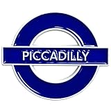 Pawprint Family | Piccadilly Line Roundel Enamel Pin Badge | Transport for London Official Merchandise