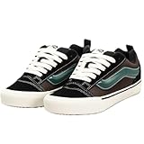 VANS KNU Skool Original Unisex Adult Fashion Sneakers Limited Edition 2025, Black Rainforest, 6.5 UK