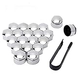 JINYISI 20 pieces 17 mm /19 mm/ 21 mm wheel nut bolt head caps,For Mercedes Benz A B C E S Class GLK CLA ML GL GLA A180 B200 E300