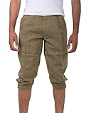 Country Classics Mens Tweed Breeks Trousers Long Leg Length, Dry Clean Only- SAGE-Check - 36