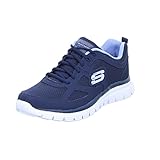 Skechers Burns Agoura, Men's Low-Top Sneakers, Navy, 10 UK