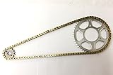 Chain & Sprockets Set GOLD for Yamaha YZF-R125 2008 to 2015 Models