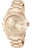 Invicta Angel 14398 Women's Watch - Waterproof - Analogue - Quartz Movement - stainless steel with Rose Gold dial - 38mm