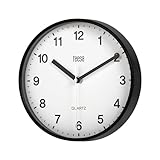 Teesa Wall Clock, Black, 20 cm