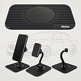 Car Sat Nav Tomtom Garmin Mobile GPS Rubber Dash Board Non Stick Mount Holder Mat Slim Portable Dashboard Ultra Thin Sat Nav/Gps Friction Mount Mat For TomTom, Garmin Navman Mio