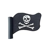 Jolly Roger Pirate Flag Car Antenna Pen Topper Aerial Topper Antenna Ball Antenna Hat for Car Decoration