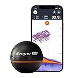 Deeper Pro Smart Sonar Castable and Portable Smart Sonar WiFi Fish Finder for Kayaks and Boats on Shore Carp Fishing Fish Finder
