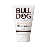 Bulldog Skincare Age Defence Face Moisturiser, Daily Moisturiser for Men to Help Combat Signs of Ageing, 100ml