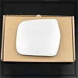 Stick on Wing Mirror Glass fits Toyota Hilux Reg 1997 to 2005 Left Passenger Side