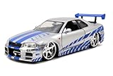 Jada 1:24 2F2F Brian's Nissan Skyline GT-R (R35) - JA97158