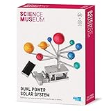 4M Science Museum Dual Powered Solar System Set, Science Kit for Boys and Girls Ages 8 and Up