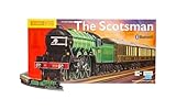 Hornby Train Set - The Scotsman Digital TT Gauge Model Railways Set, Sound Fitted Starter Electric Model Train Kits with App Control - Steam Engine Model Building Kits, 1:120 Scale Model Train Gifts