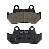 SOMMET Motorcycle front brake pads for Honda XBR 500 F/G/H/SJ (1985-1989)