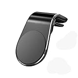 LIUFA Magnetic Car Phone Holder for Jaguar E-Pace F-Pace F-type I-Pace S-Type XE XF XJ XF XK, L Type Air Vent Clip Mobile Mount Mobile Phone Holders Smartphone Support Stand,Black-1 pcs