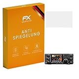 atFoliX Screen Protector compatible with Icom IC-9100 Screen Protection Film, anti-reflective and shock-absorbing FX Protector Film (3X)