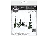 Sizzix Thinlits Die Tall Pines by Tim Holtz, 665583, Multicolour, One Size
