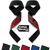 EVO Fitness Weight Lifting Straps Anti Slip Gym Powerlifting Deadlifting Bodybuilding Workout Strength Training Hand Bar Grips Neoprene Gel padded Wrist Support Unisex Men Women
