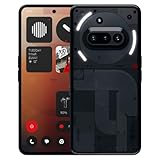 Nothing Phone (3a) 128 GB - mobile phone with 32 MP front camera, 30x ultra zoom, 50W fast charging and 6.77" FHD+ flexible AMOLED display - Black