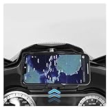 PTGZGFNPAM Motorcycle Phone Holder For B&MW For R1200RT For R1250RT For R 1200 1250 RT Motorcycle USB Mobile Phone GPS Navigation Bracket Wireless Charging Support(Wireless and USB)