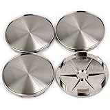 RhinoTuning 4 Pcs Set 68mm Wheel Centre Cap OD 68mm ID 62mm Wheel Hub Centre Covers Hub Covers Hub Caps Compatible with LM wheel Volk Racing TE37 for 654F(Gun Metal)