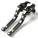 ZHANGZHENGYAO Motorcycle Brake Clutch Lever for Aprilia for RS50 RS 50 2006 2007 2008 2009 2010 Folding Handbrake Motorcycle Brake Clutch Levers Motorbike Brakes Handle Lever(L)